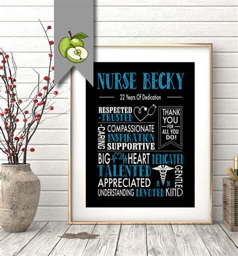 leaving present for a nurse